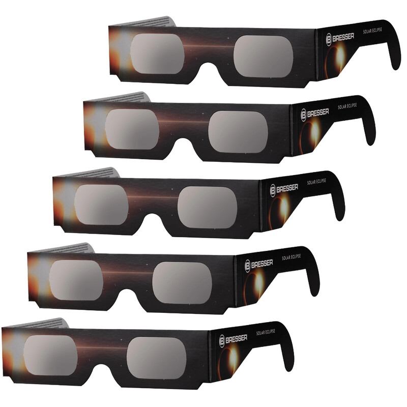 Astroshop bresser 5 gafas con filtro para eclipses solares Astroshop bresser 5 gafas con filtro para eclipses solares