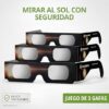 Bresser gafas eclipse solar 3 unidades observación solar segura Bresser gafas eclipse solar 3 unidades observación solar segura