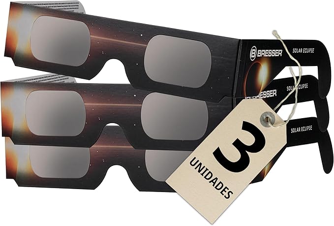 Bresser gafas eclipse solar pack 3 unidades amazon Bresser gafas eclipse solar pack 3 unidades amazon