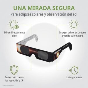 Bresser gafas eclipse solar 3 unidades una mirada segura al sol Bresser gafas eclipse solar 3 unidades una mirada segura al sol