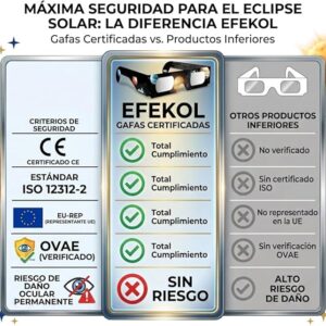 Efekol gafas certificadas criterios de seguridad Efekol gafas certificadas criterios de seguridad