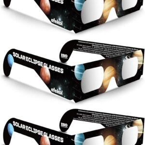 Efekol gafas eclipse solar homologadas 3 pack amazon Efekol gafas eclipse solar homologadas 3 pack amazon