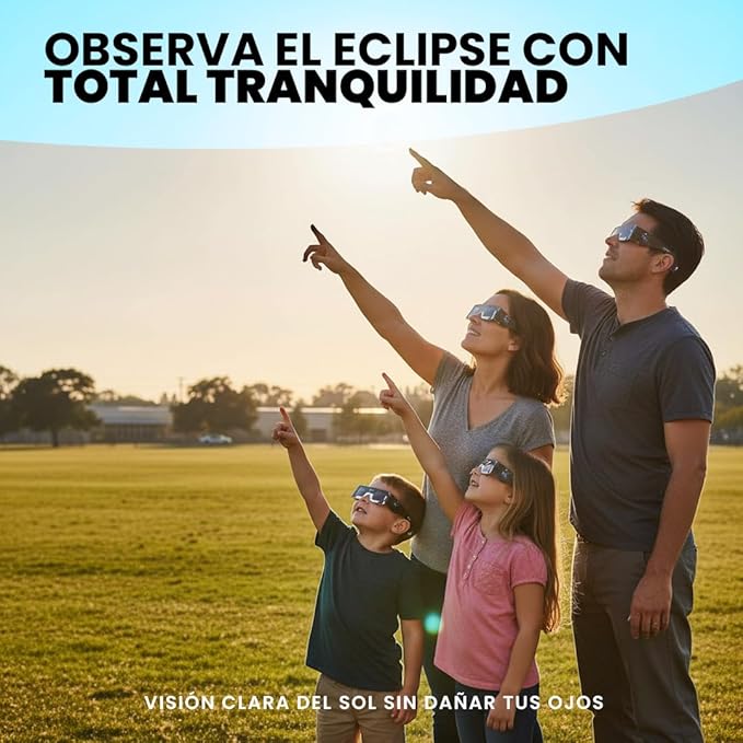 Suum gafas eclipse solar homologadas familia amazon Suum gafas eclipse solar homologadas familia amazon