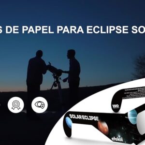 Efekol gafas de papel para eclipse solar amazon Efekol gafas de papel para eclipse solar amazon