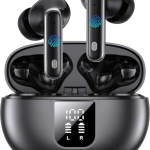 Euqq auriculares inalámbricos bluetooth 61 ajuste cómodo 6 mics enc 36h