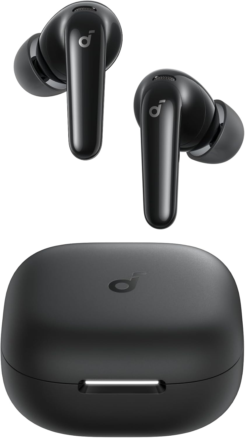 Auriculares Inalámbricos Anker Soundcore con Cancelación de Ruido - Sonido Premium y Graves Profundos