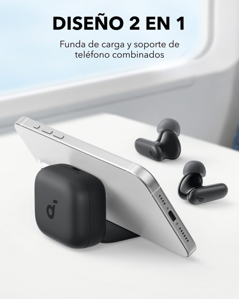 Auriculares inalambricos anker soundcore diseño2en1 Anker soundcore p30i / r50i nc - auriculares inalámbricos bluetooth con cancelación activa de ruido (anc 42db), graves profundos y hasta 45 horas de batería