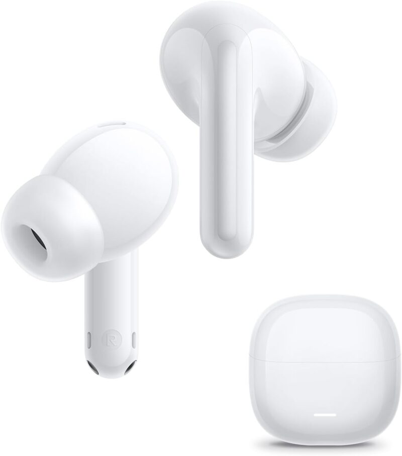 Auriculares inalámbricos xiaomi redmi buds 8 lite en color blanco con diseño in-ear y estuche de carga Auriculares inalámbricos xiaomi redmi buds 8 lite en color blanco con diseño in-ear y estuche de carga