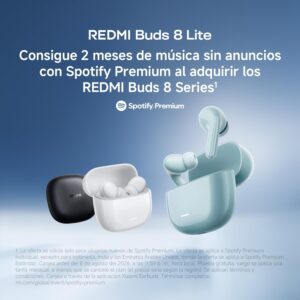Xiaomi redmi buds 8 lite, auriculares inalámbricos, anc, blanco Xiaomi redmi buds 8 lite, auriculares inalámbricos, anc, blanco