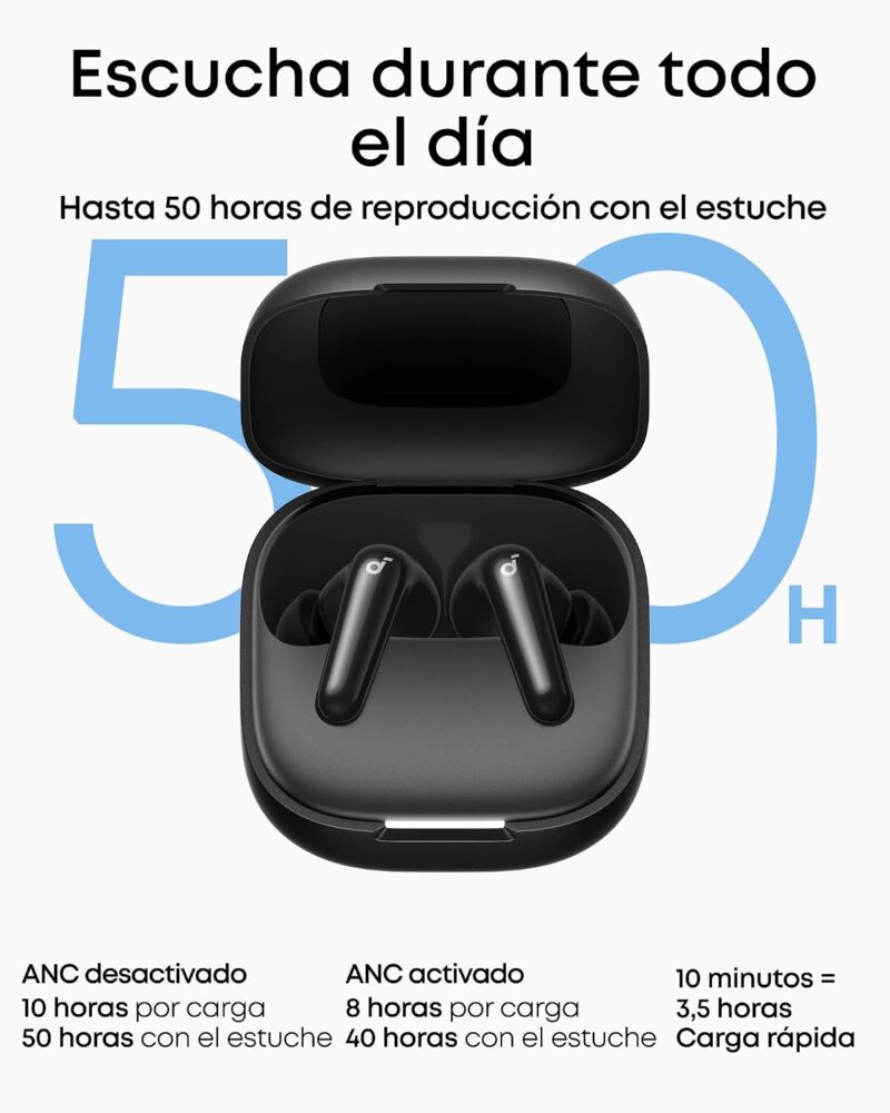 Soundcorep31¡ 50 horas de reproducción Soundcorep31¡ 50 horas de reproducción